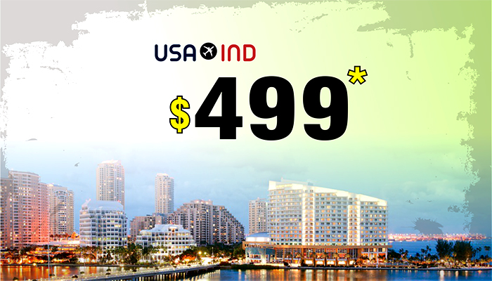 MARCH TRAVEL OFFERS : USA TO INDIA ROUND TRIP STARTS FROM $499*